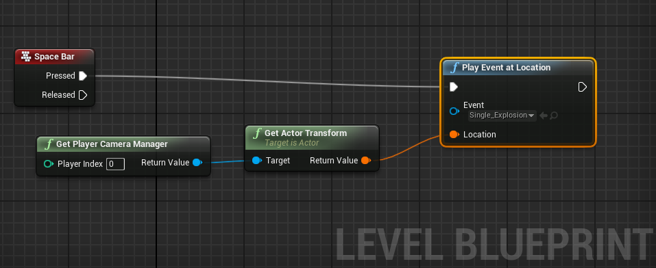 Blueprint simple playback