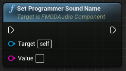 Set Programmer Sound Name